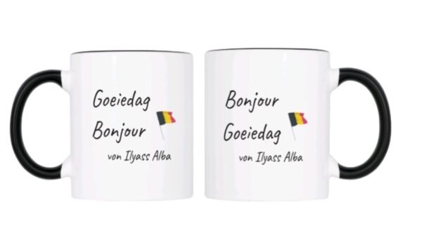 Mug Goeiedag Bonjour – Parce qu’un bonjour n’a pas de prix !